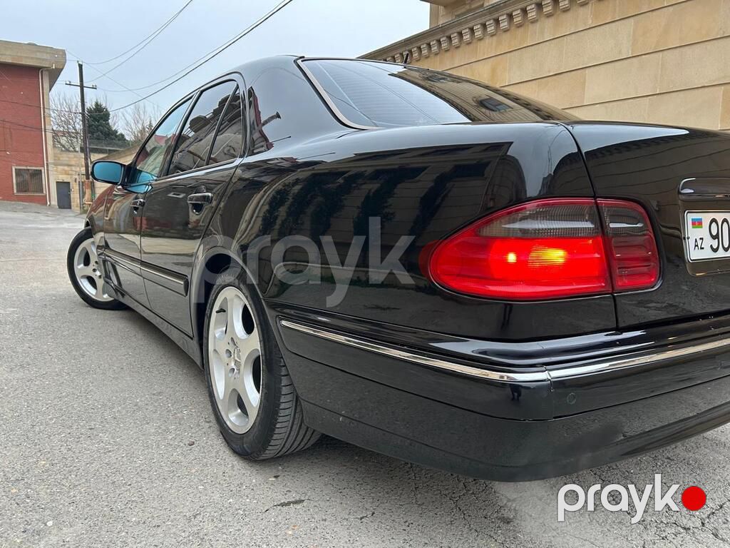 Mercedes E 320, 3.2 L, 2000 il, 295 000 km — Avtomobillər, Bakı (4)