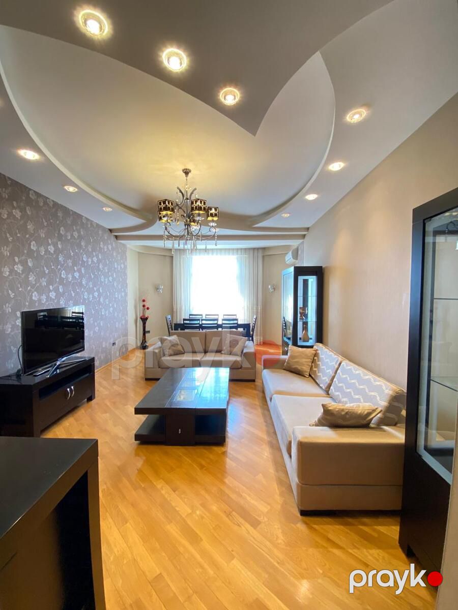 İcarəyə verilir 3 otaqlı yeni tikili 130 m² — Mənzil, Bakı (7)
