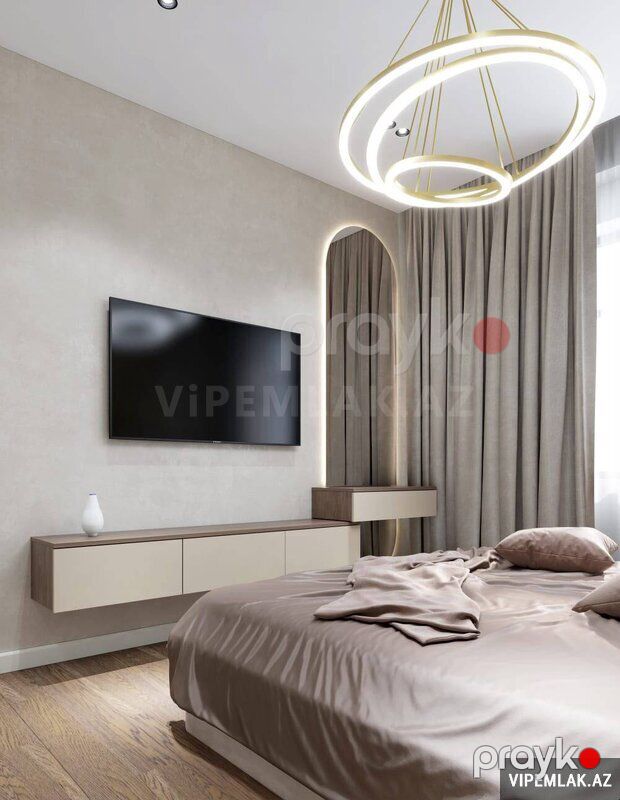 Yasamal rayonunda 3 otaqlı Yeni tikili Kirayə verilir, 75 m² — Mənzil, Bakı (2)