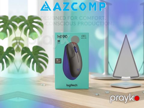 Logitech M190 siçan mavi — Bakı