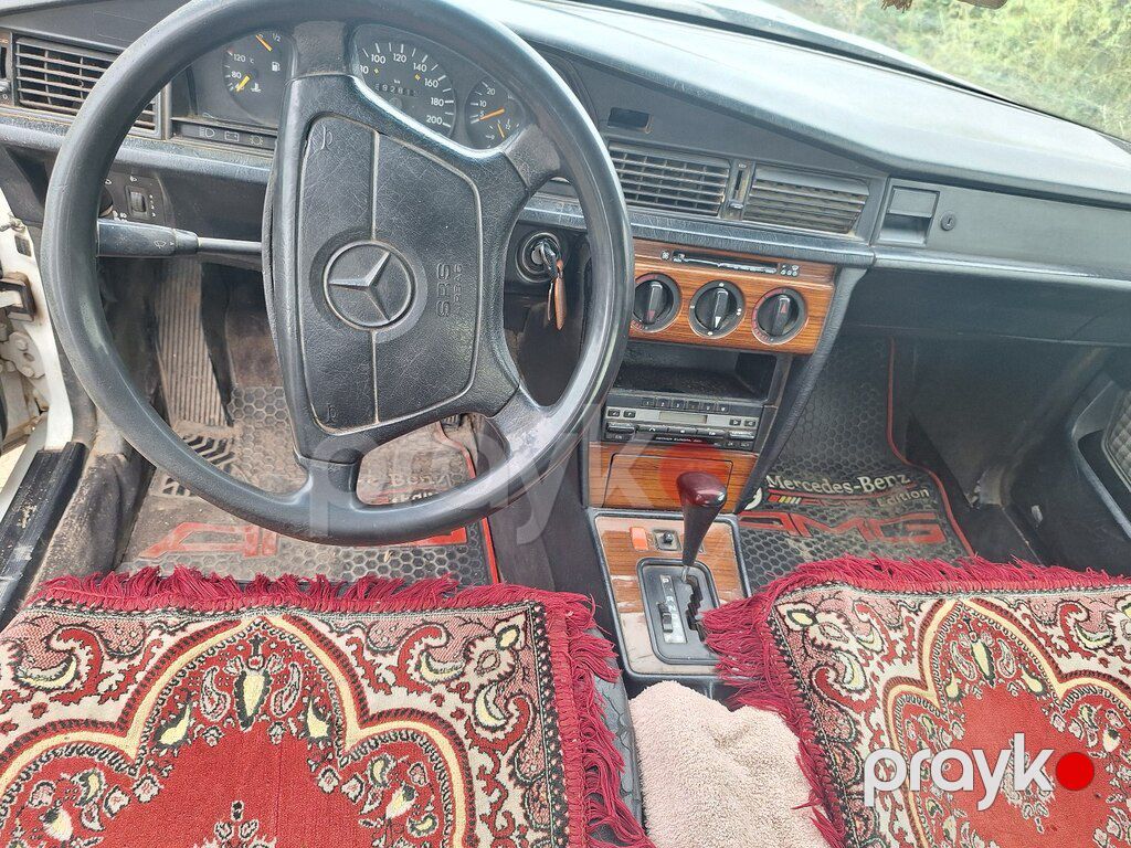 Mercedes 190, 2.0 L, 1992 il, 400 000 km — Avtomobillər, Saatlı (4)
