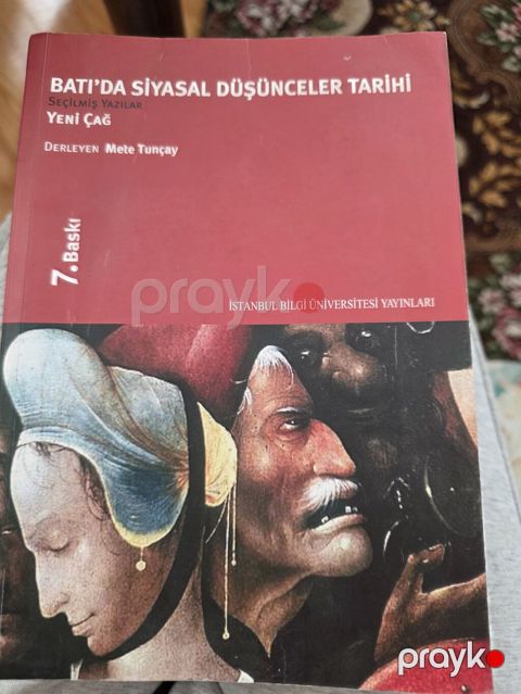 Məhsul: Kitab – “Batı’da Siyasal Düşünceler Tarihi: Seçilmiş Yazılar — Bakı