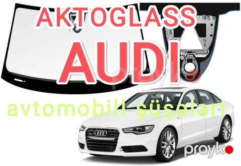 "Audi" on şüşələri — Bakı