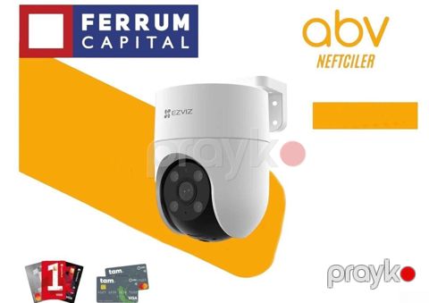 Ezvız CS-H8c 4G 3MP Wi-Fi PT IP Outdoor Kamera Kamera Ezvız CS-H8c 4G — Bakı