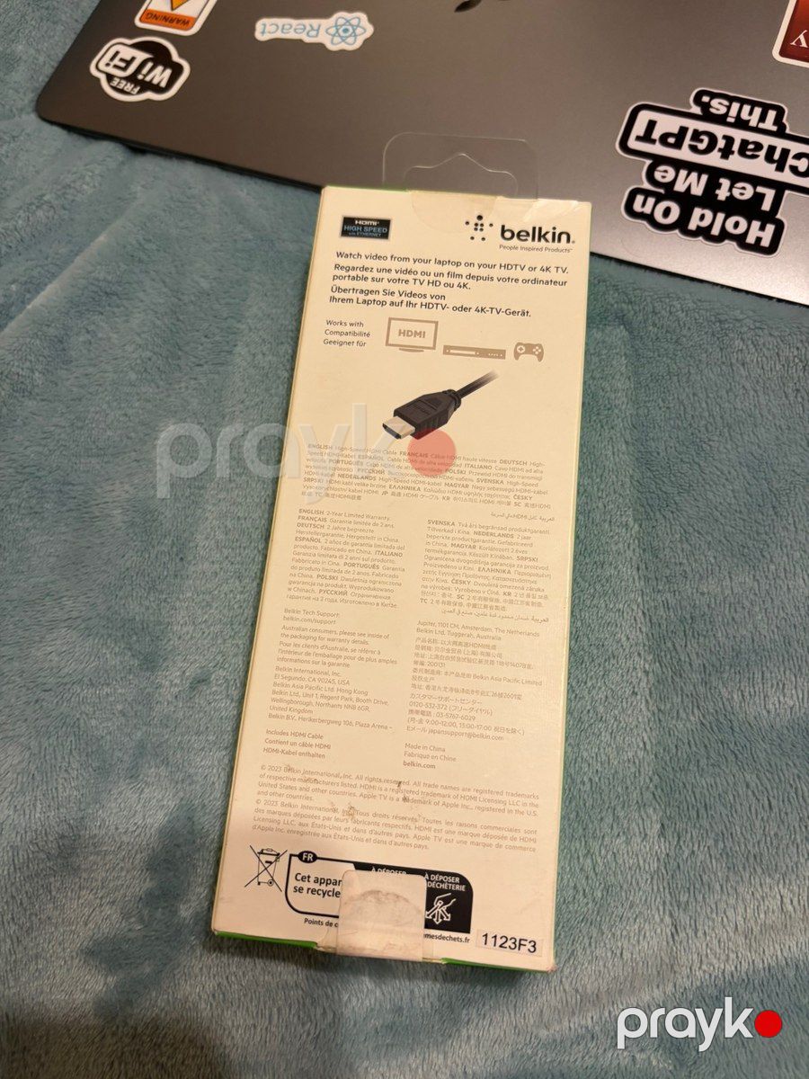 Belkin High Speed HDMI Cable — Periferik cihazlar, Bakı (2)