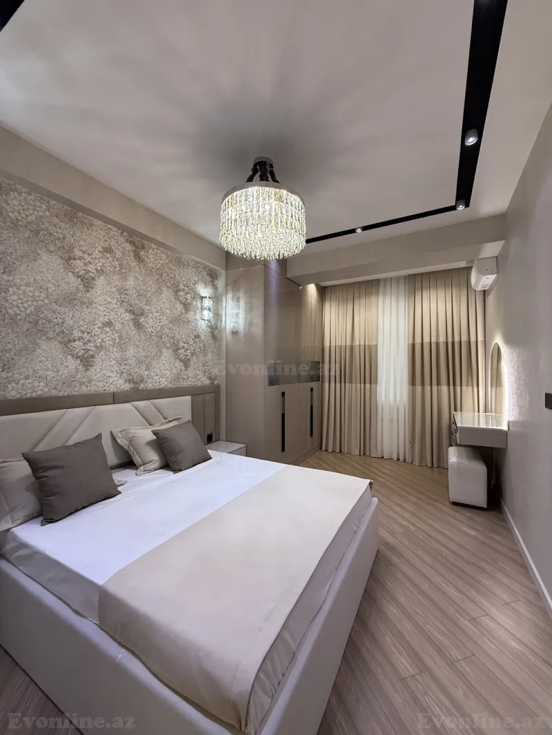 Satılır 3 otaqlı Mənzil Yeni tikili 90 m² Bakı, Xətai r., Həzi Aslanov m., Əhmədli — Mənzil, Bakı (8)
