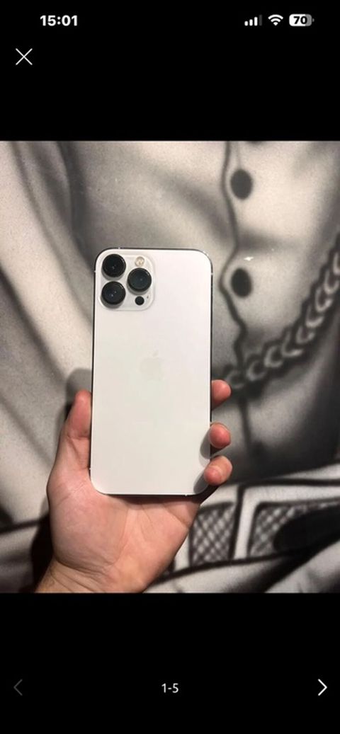 IPhone 13 Pro Max, 256 GB, Ağ, Face ID — 700 ₼ · Bakı, Nərimanov · Apple iPhone IPhone 13 Pro Max, 256 GB, Ağ, Face ID — Bakı