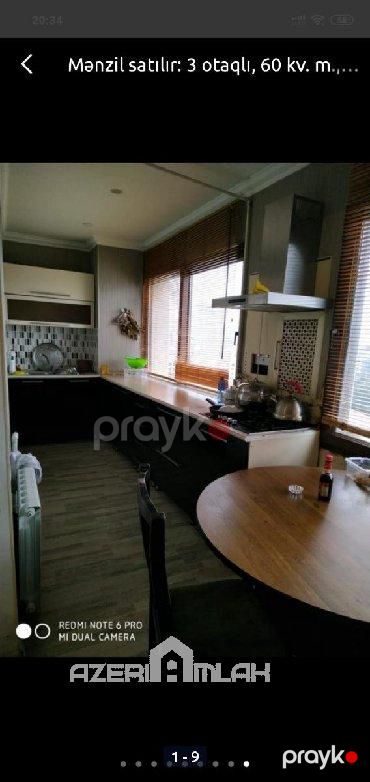 Satılır 3 otaqlı mənzil Binəqədi rayonu Bakı şəhəri, Gənclik, Azadlıq Prospekti — Mənzil, Bakı (6)
