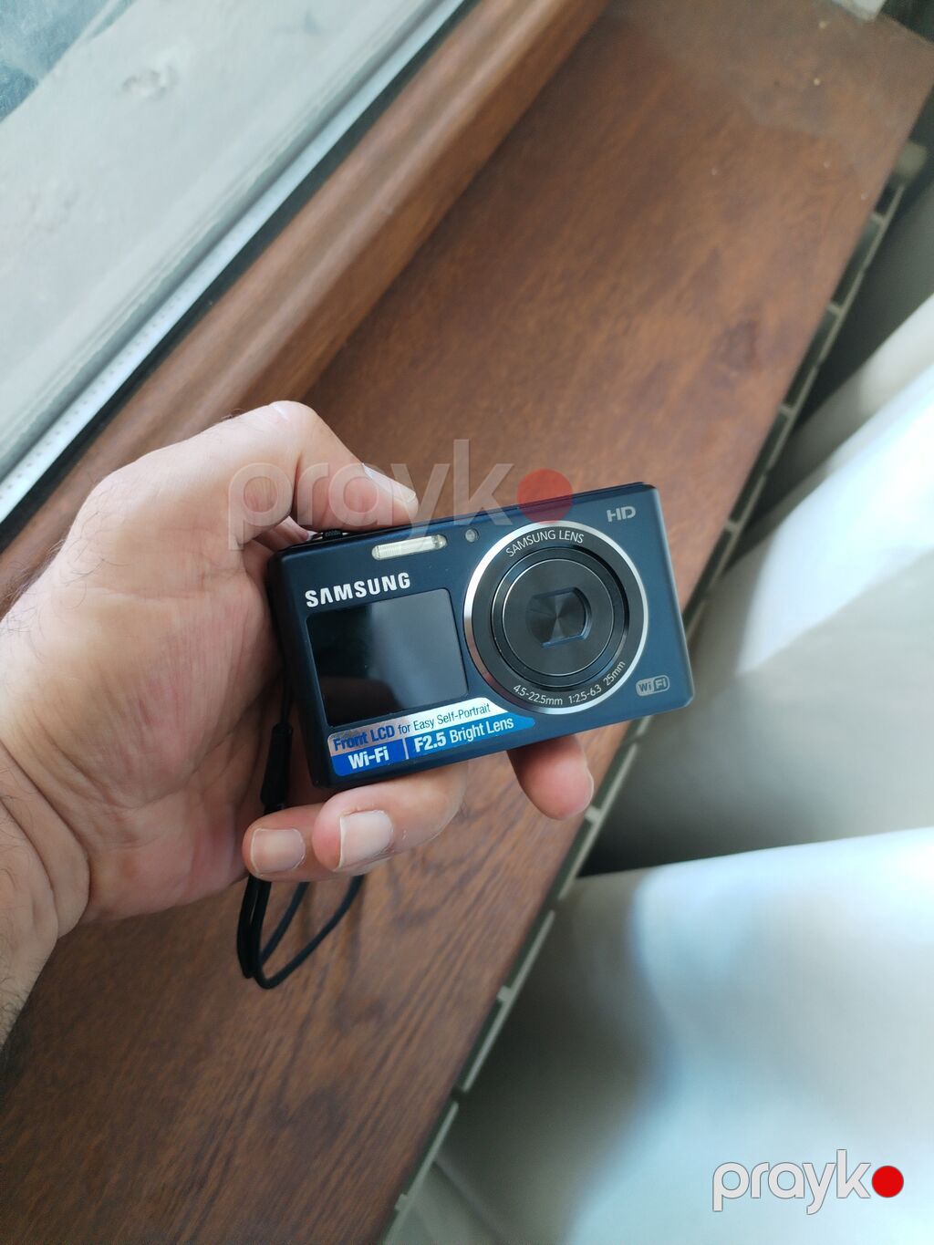 Samsung DV 150 f 16.2 Megapixel reqemsal fotoaparati esas ekrani sinib — Fotoaparat, Bakı (5)
