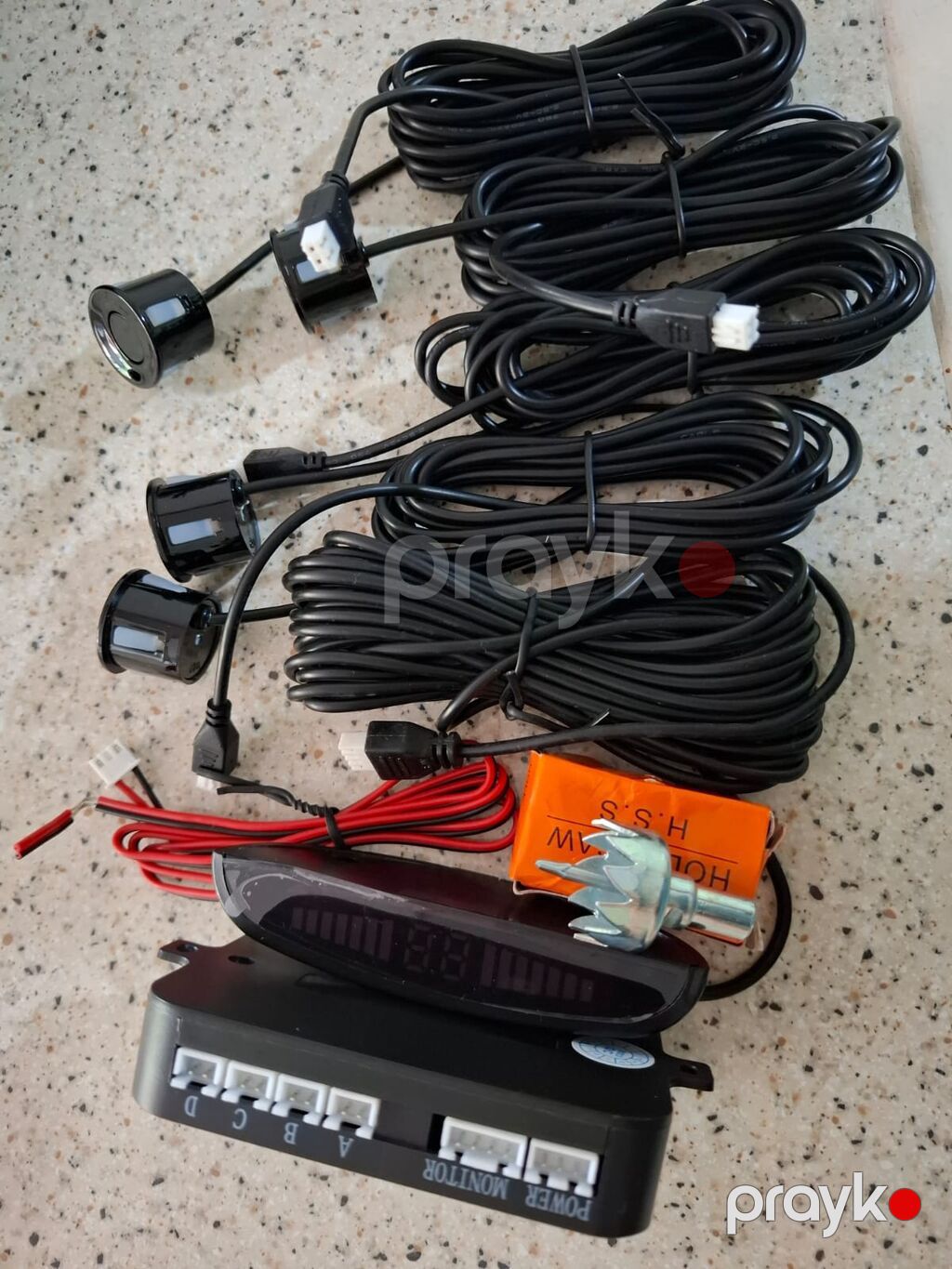 Avtomobil üçün Park Radar Sistemi – 4 sensorlu, LED displeyli.Qara və — Digər, Lənkəran (4)