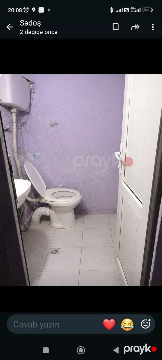1-otaqlı mənzil kirayə verilir, Binəqədi r., 32 m² — Mənzil, Bakı (6)