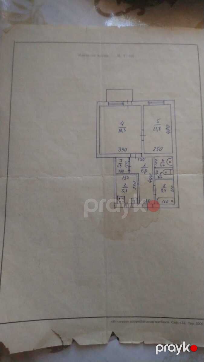Satılır 3 otaqlı köhnə tikili 60 m² — Mənzil, Bakı (10)