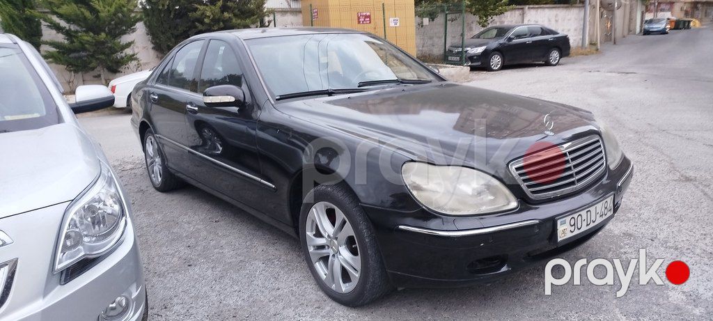 Mercedes S 400, 4.0 L, 2001 il, 385 000 km — Avtomobillər, Bakı (7)