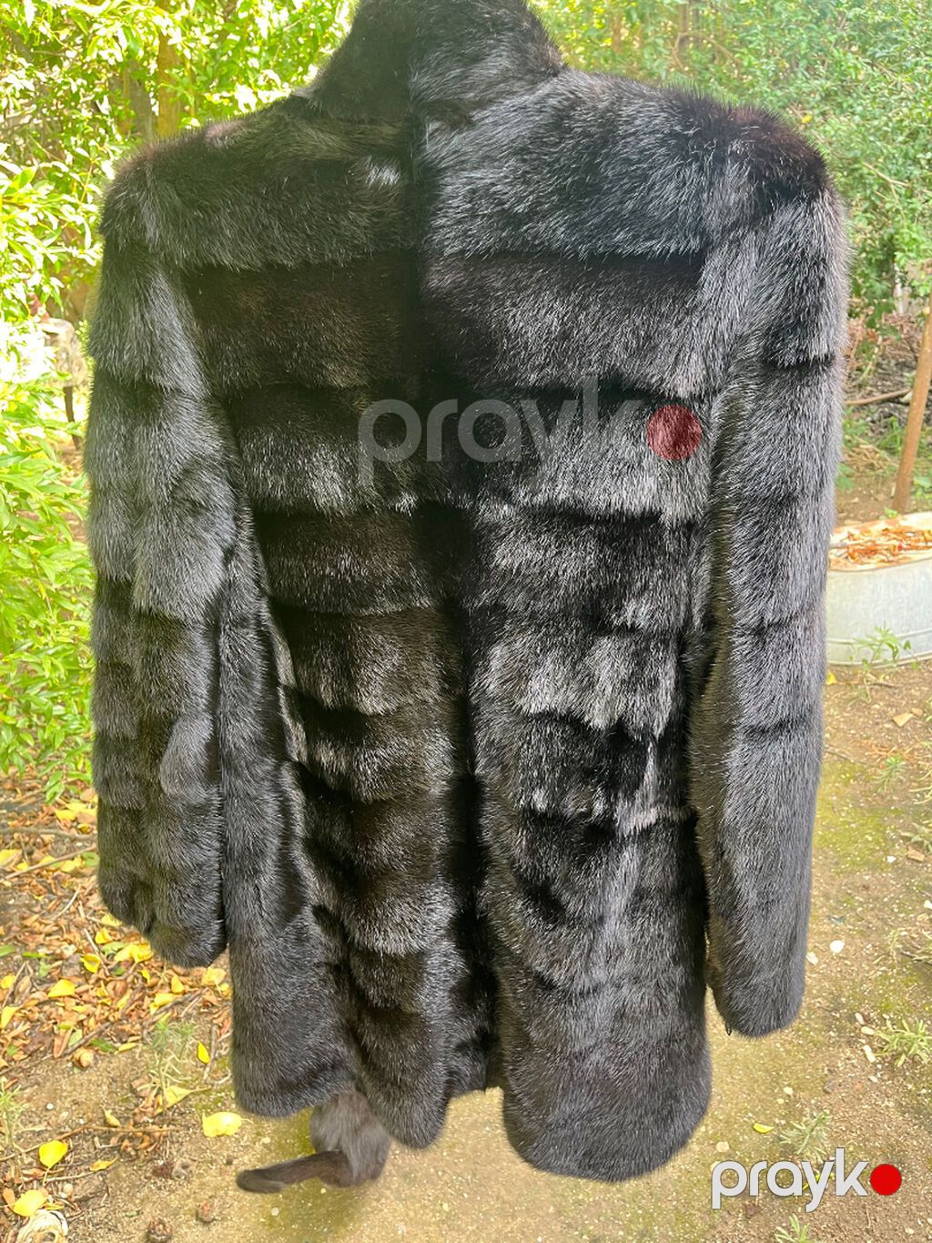 Təbii kürk(norka)qara briliant,yaxşı vəziyyətdə,dizdən,ölcü 38,qiymət — Şubə, Bakı (2)