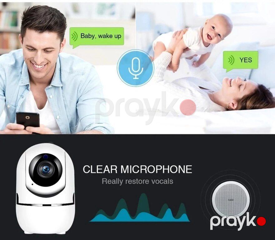 WiFi online kamera smart PTZ — Ağıllı ev və təhlükəsizlik, Bakı (4)