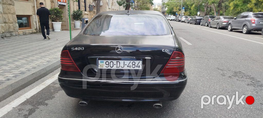 Mercedes S 400, 4.0 L, 2001 il, 385 000 km — Avtomobillər, Bakı (6)