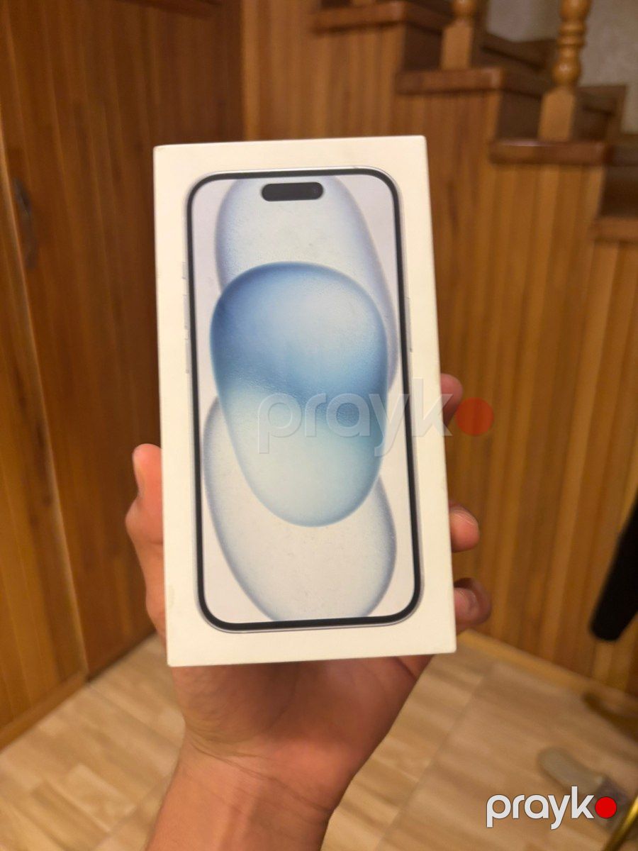 Apple iPhone 15 Blue 128GB/6GB — Smartfonlar, Bakı (6)