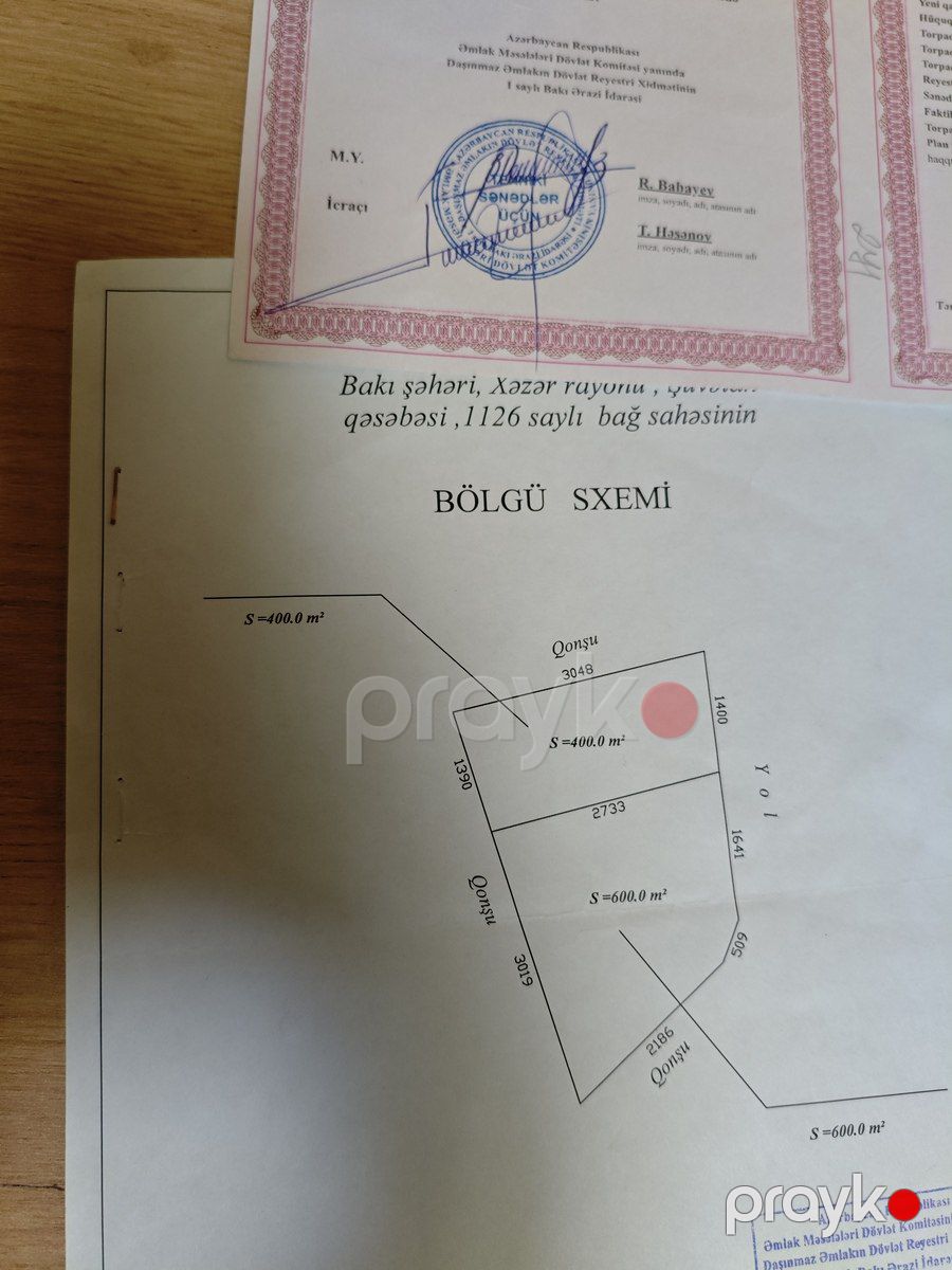 Satılır torpaq 4 sot — Torpaq, Bakı (8)