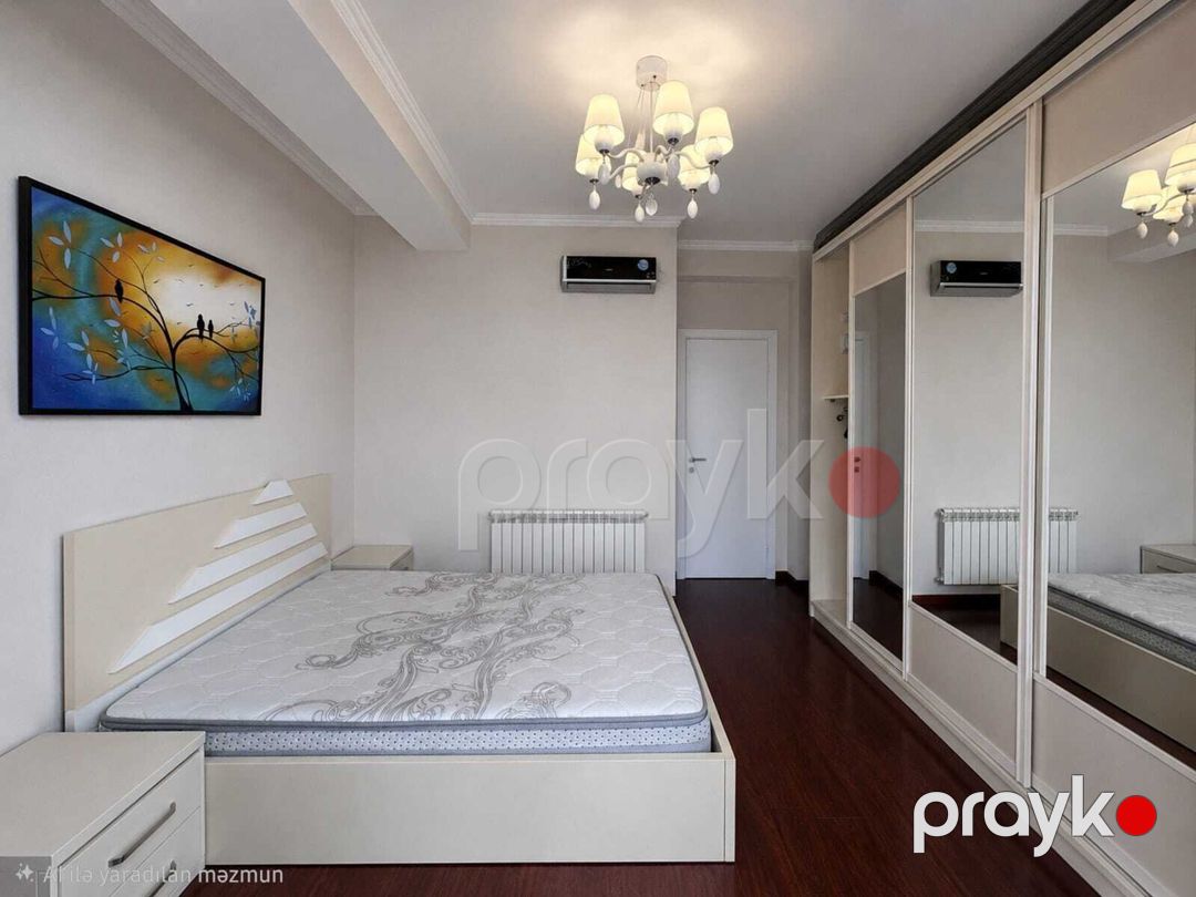 İcarəyə verilir 4 otaqlı yeni tikili 137 m² — Mənzil, Bakı (9)