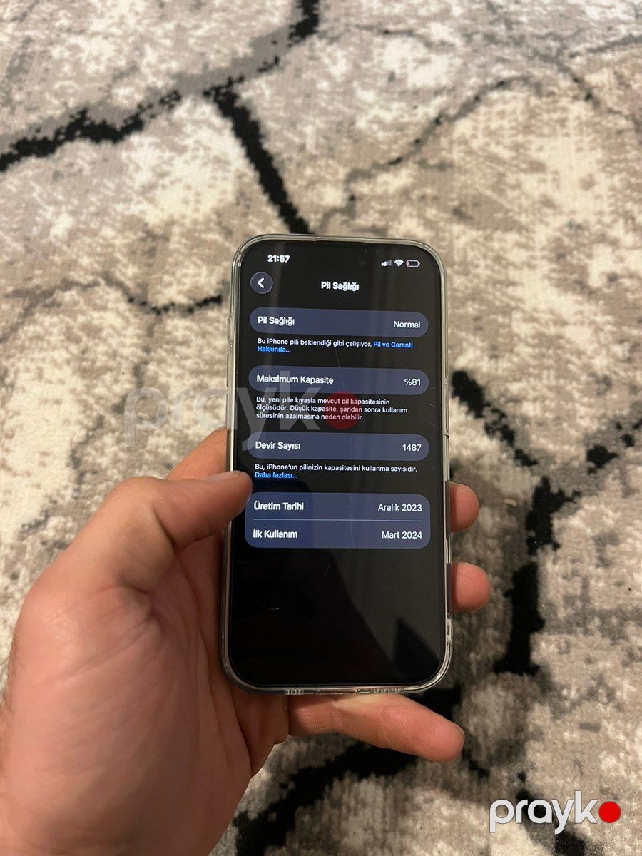 Apple iPhone 15 Pro Natural Titanium 256GB/8GB — Smartfonlar, Bakı (7)
