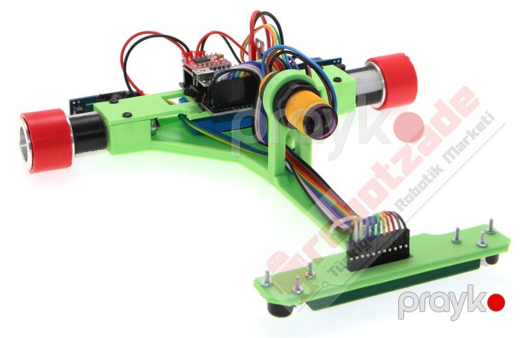 Kateqoriya: Robot Dəstləri Xətt İzləyən Robotlar Məhsul: GinBot — Oyuncaq figuraları, Bakı (4)