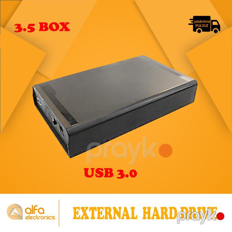 3.5 Hard Disk Box USB 3 — Kompüterlər və noutbuklar, Bakı (3)
