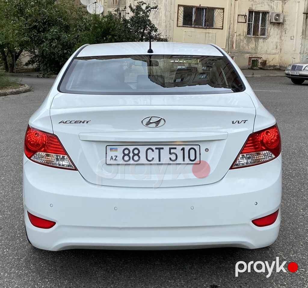 Hyundai Accent: 1.4 l 2013 il Sedan — Avtomobillər, Bakı (6)