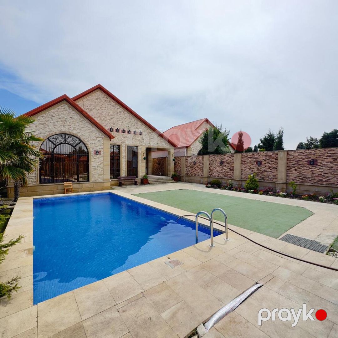 Satılır 4 otaqlı həyət evi/bağ evi 200 m² — Ev, villa, Bakı (2)