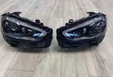 Mercedes C Class C200 C300 2022 faraları — Qorxmaz