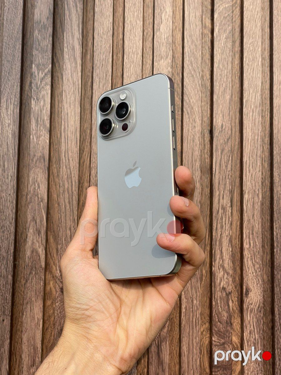 Apple iPhone 15 Pro Max Natural Titanium 512GB/8GB — Smartfonlar, Bakı (2)