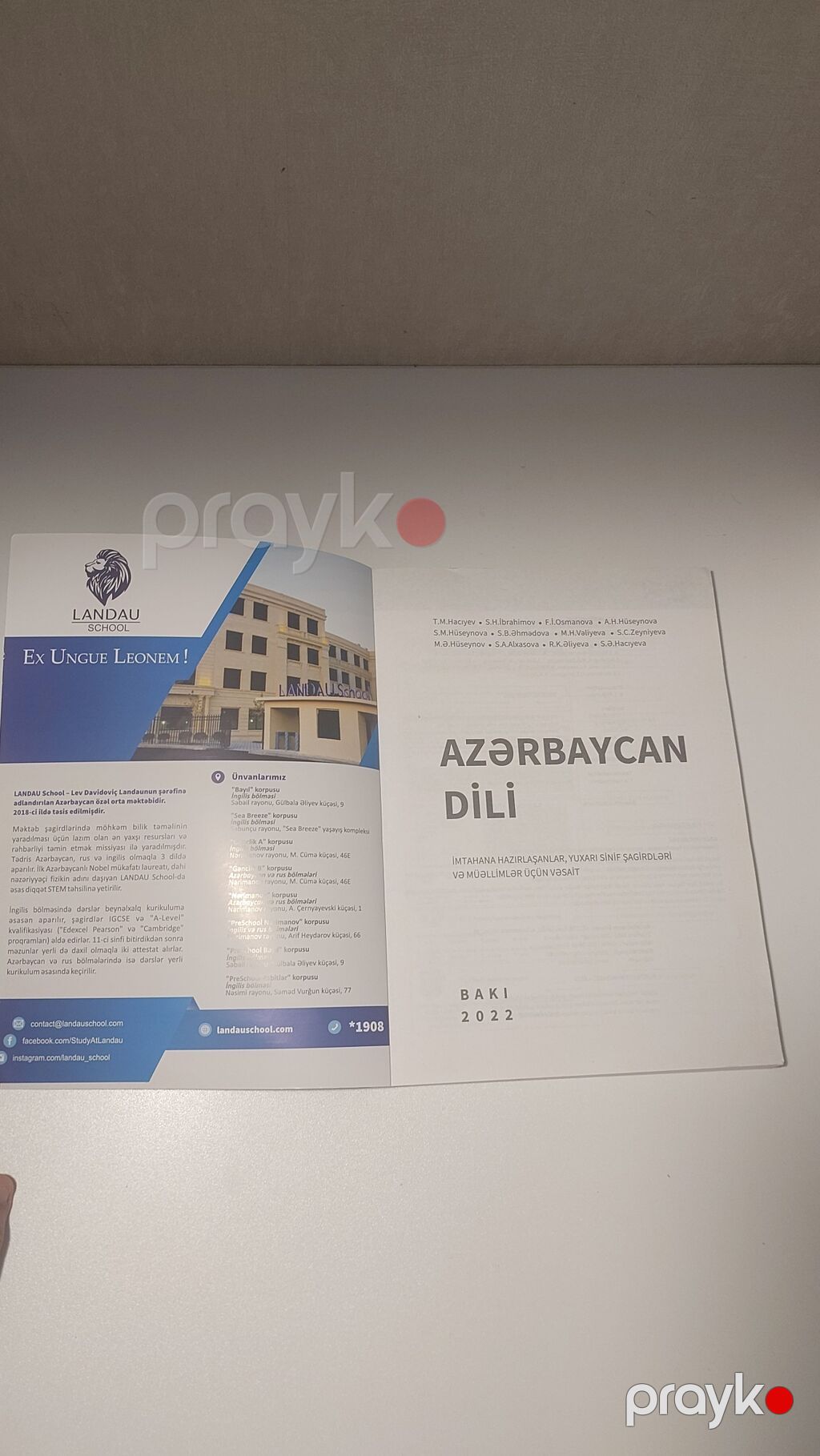 Azərbaycan dili 9-cu sinif, 2022 il — Kitablar, Bakı (3)