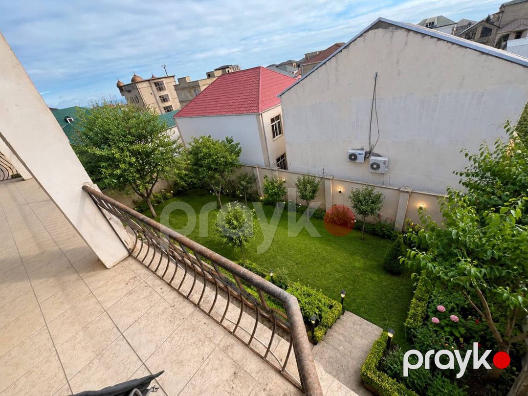 İcarəyə verilir 7 otaqlı həyət evi/bağ evi 450 m² — Ev, villa, Bakı (11)
