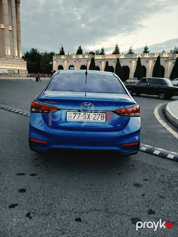 Hyundai Accent, 1.6 L, 2018 il, 217 000 km — Avtomobillər, Gəncə (3)