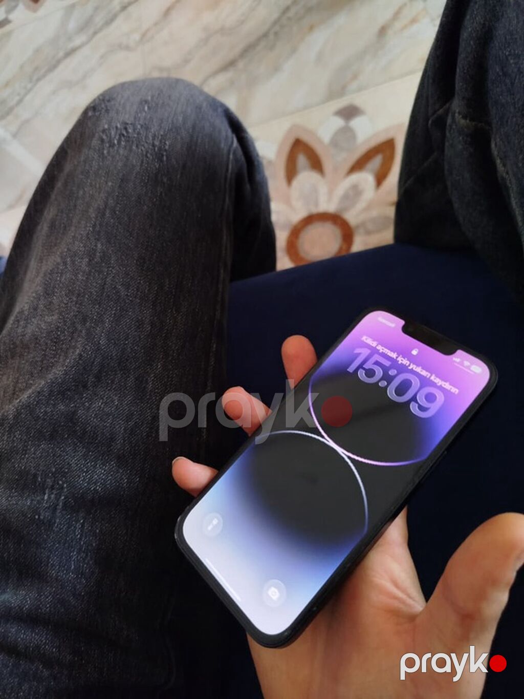 IPhone 14, Qara, Face ID — Apple iPhone, Güzdək (2)