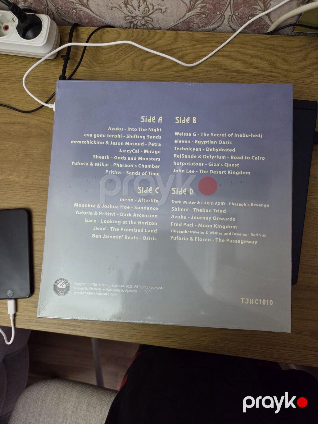 Vinil plastinka The Jazz Hop Café – Egyptian Oasis (Vinyl LP) Nəşr — Qramoplastinkalı, Bakı (2)
