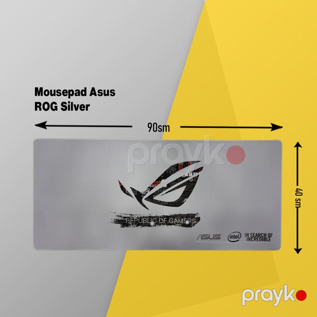Asus ROG Silver Speed 90x40sm siçan altlığı — Periferik cihazlar, Bakı (2)