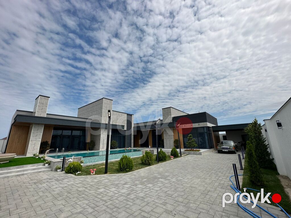Satılır 5 otaqlı həyət evi/bağ evi 400 m² — Ev, villa, Bakı (3)