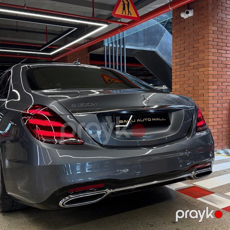 Mercedes S 350 d, 2.9 L, 2018 il, 195 000 km — Avtomobillər, Bakı (9)