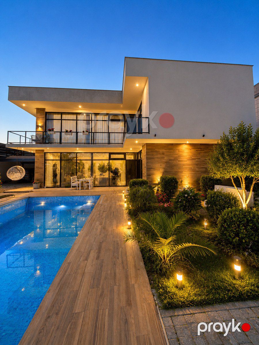 İcarəyə verilir 5 otaqlı həyət evi/bağ evi 360 m² — Ev, villa, Bakı (3)
