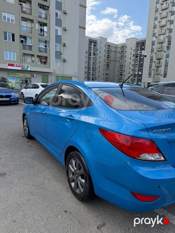 Hyundai Accent, 1.4 L, 2017 il, 75 100 km — Avtomobillər, Bakı (6)