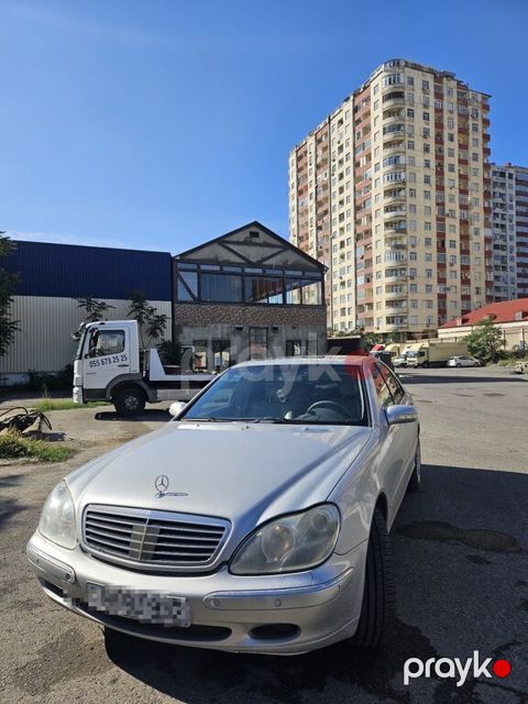Mercedes S 320, 3.2 L, 2000 il, 450 000 km — Bakı