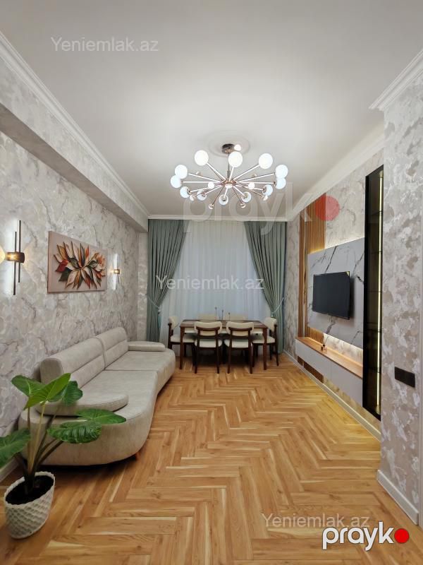 Satılır 2 otaqlı Bina evi menzil (Yeni tikili), 45 m², Binəqədi rayonu — Mənzil, Bakı (2)