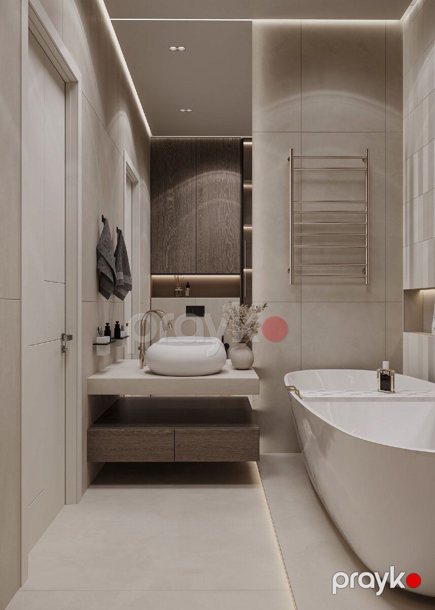 Satılır 6 otaqlı həyət evi/bağ evi 450 m² — Ev, villa, Bakı (9)