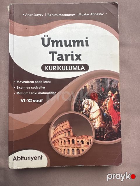 Dərslik Ümumi Tarix — Bakı