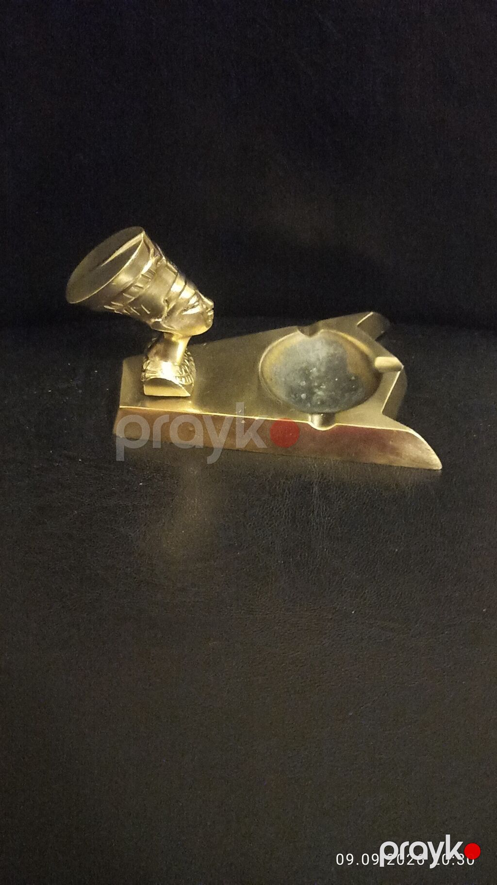 Misir üslubunda dekorativ külqabı. Məhsul metal korpuslu olub qızılı — Digər, Bakı (2)