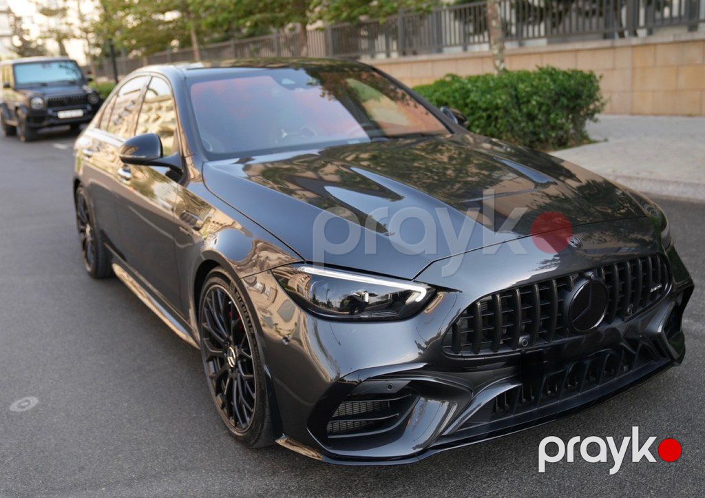 Mercedes C 63 AMG S E Performance, 2.0 L, 6 kWh, 2024 il, 1 500 km — Avtomobillər, Bakı (3)