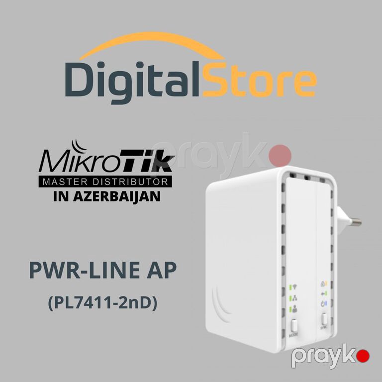MikroTik Pwr-lıne AP PL7411-2nD — Şəbəkə və server avadanlığı, Bakı (2)