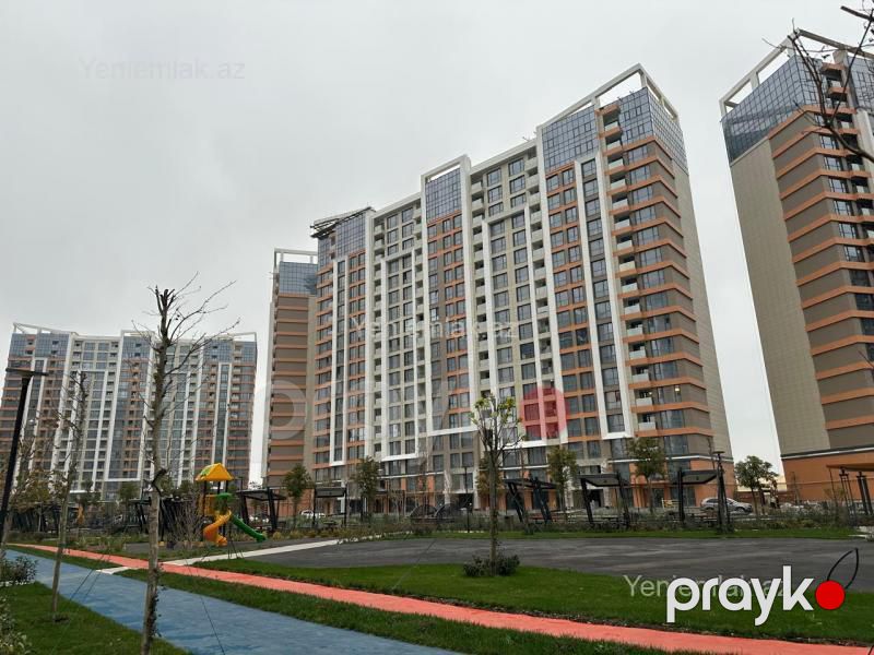 Satılır 3 otaqlı Bina evi menzil (Yeni tikili), 106 m², Nərimanov rayonu — Mənzil, Bakı (2)