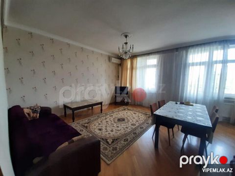 Nərimanov rayonunda 2 otaqlı Yeni tikili Kirayə verilir, 65 m² — Bakı