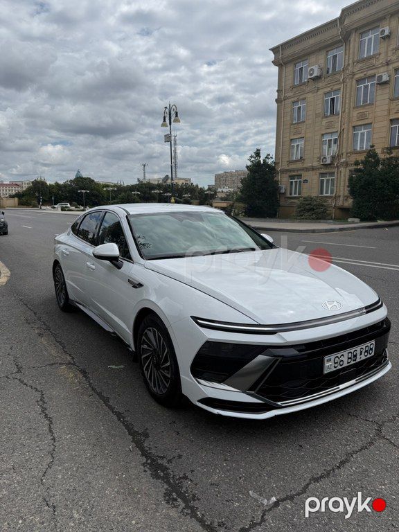 Hyundai Sonata, 2.0 L, 1.62 kWh, 2024 il, 10 944 km — Avtomobillər, Bakı (4)